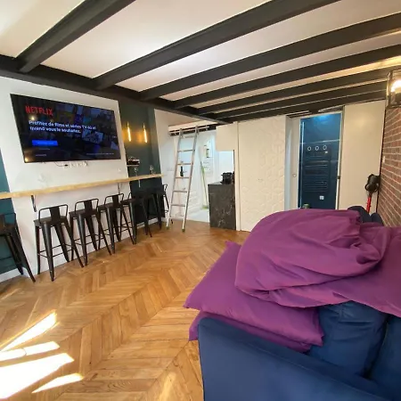 Beautiful Mini Loft Near Saint-lazare
