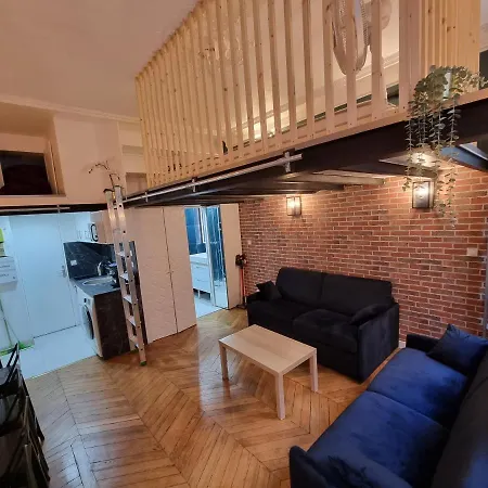 Beautiful Mini Loft Near Saint-lazare Aparthotel
