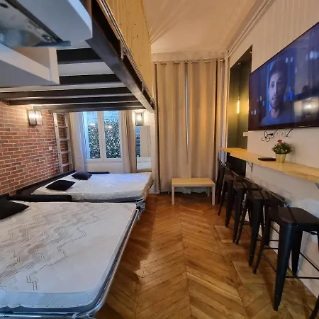 Beautiful Mini Loft Near Saint-lazare 3* Paříž